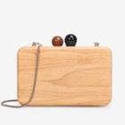Wood Wristlet Light Wooden Brown - One Size