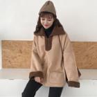 Fleece-lined Half-zip Pullover