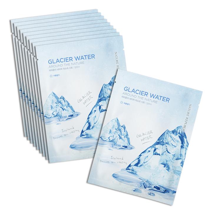 Nature Republic - Around The Nature Mask Sheet (glacier Water) 10 Pcs