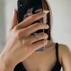 Silver Skull Ring Silver - One Size