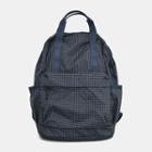 Foldable Plaid Backpack
