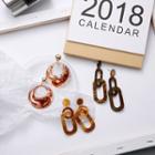 Marble Drop Earring