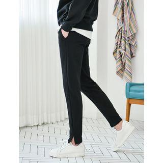 Slit-hem Sweatpants