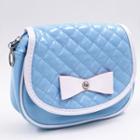 Bow Quilted Shoulder Bag