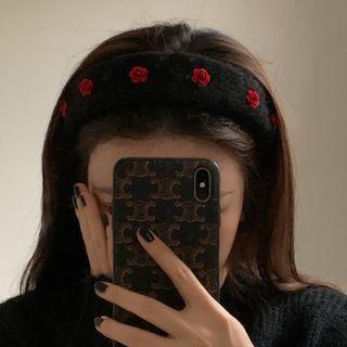 Flower Chenille Headband