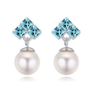Pearl Crystal Earring