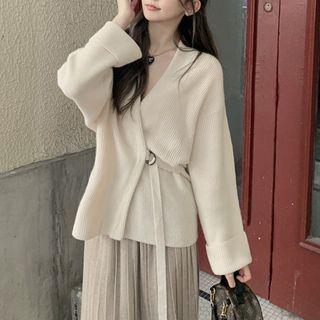 Buckled Sweater Almond - One Size