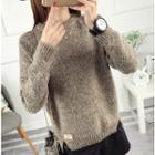 Slit Side Thick Sweater