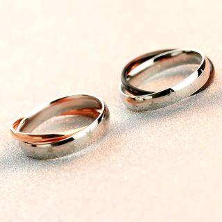 Couple Matching Layered Ring