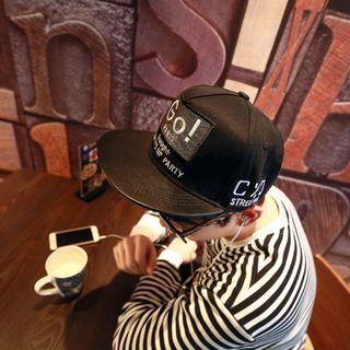 Contrast Letter Baseball Cap