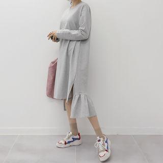 Dip-back Mermaid Pullover Dress