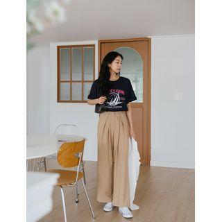 Plus Size Graphic-print T-shirt