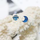 Non-matching Planet Earring