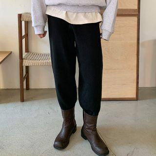 Knitted Jogger Pants