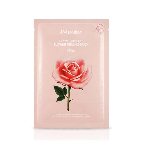 Jmsolution - Glow Luminous Flower Firming Mask (rose) 10 Pcs