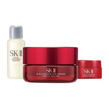 Sk-ii - R.n.a. Power Eye Set: Eye Cream 15g + Cream 2.5g + Essence 10ml 3 Pcs
