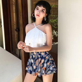 Set: Lace Bikini + Skirt