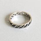 925 Sterling Silver Open Ring Open Ring - Silver - One Size