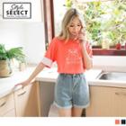 Panda Print Loose-fit T-shirt