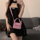 Strapless Halter Neck Mini A-line Dress