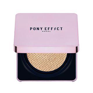 Memebox - Pony Effect Glow Stay Cushion Foundation Set - 3 Colors #004 Tan