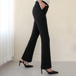 Stretchy Boot-cut Dress Pants