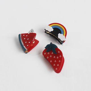 Cartoon Acetate Hair Clip (various Designs)