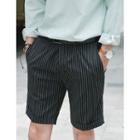 Stripe-pattern Shorts