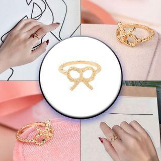 Bow Ring 5722 - Gold - One Size