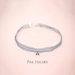 Cube Pendant Choker