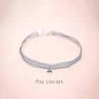 Cube Pendant Choker