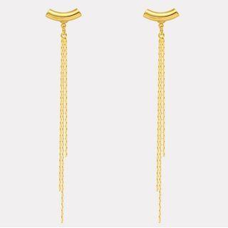 Sterling Silver Fringed Earring