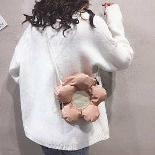 Flower Cotton Crossbody Bag