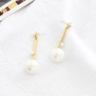 Faux Pearl Dangle Earring 1 Pair - One Size