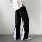 Tow-tone Loose Fit Pants