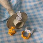 Daisy Open Hoop Earring