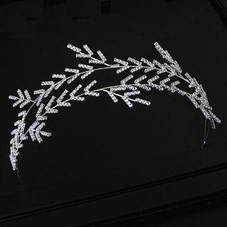 Double Rhinestone Bridal Headband