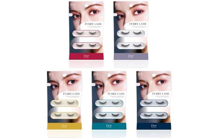 D-up - Furry Lash 2 Pair - 5 Types