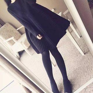 A-line Knit Minidress