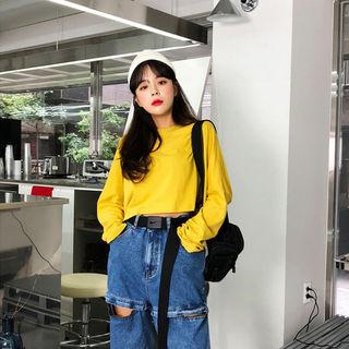 Oversized Cropped T-shirt