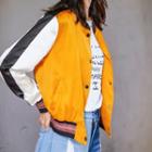 Colorblock Baseball Jacket