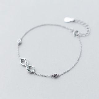 925 Sterling Silverinfinity Symbol Bracelet