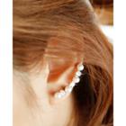 Faux-pearl Ear Cuffs