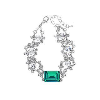 Elegant Green Austrian Element Crystal Bracelet