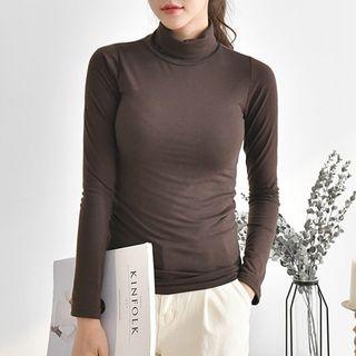 Slim-fit Turtle-neck T-shirt
