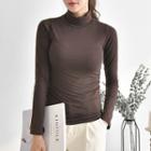 Slim-fit Turtle-neck T-shirt