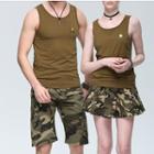 Print Couple Matching Tank Top
