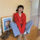 Bow Button Cardigan