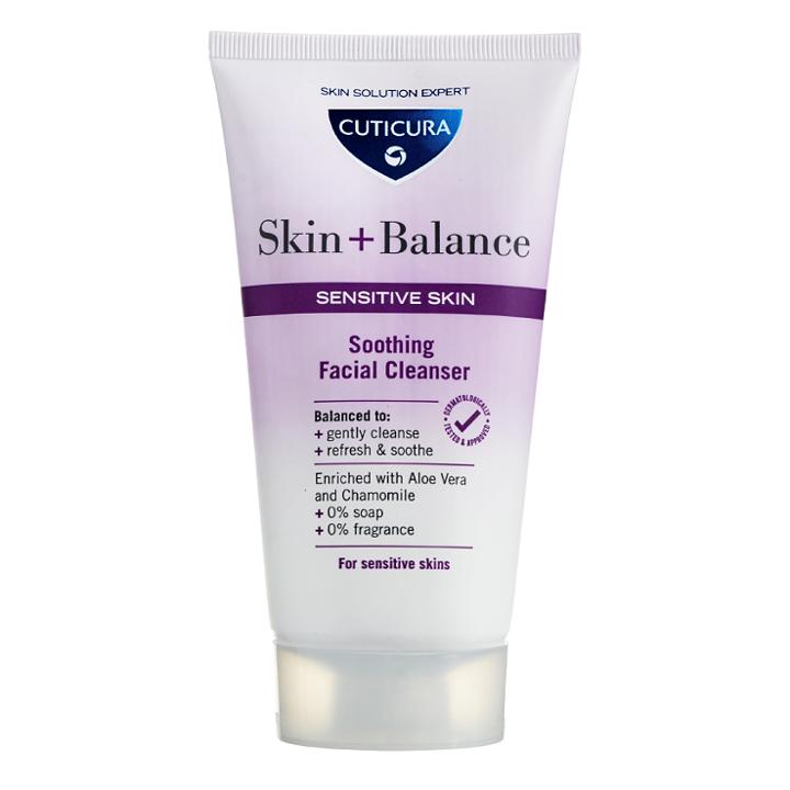 Cuticura - Skin + Balance Soothing Facial Cleanser (sensitive Skin) 150ml