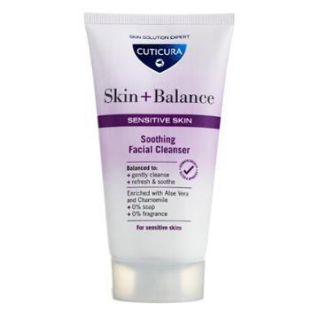 Cuticura - Skin + Balance Soothing Facial Cleanser (sensitive Skin) 150ml